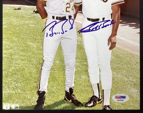 בארי בונדס חתום תמונה 8x10 שודדי בייסבול בובי בונדס חתימה PSA/DNA - תמונות MLB עם חתימה