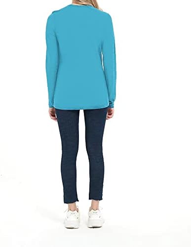 Yourd M&W שכבת בסיס נשים שרוול ארוך שרוול ארוך חולצות תחתיות לנשים לנשים משקל בינוני/קל משקל ...