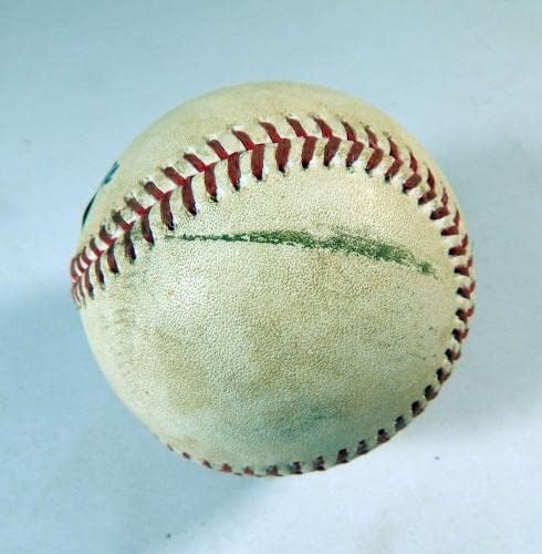 2022 ניו יורק מטס מיאמי מרלינס משחק השתמש בייסבול לופז ג'ף מקניל בול עבירה - משחק משומש בייסבול