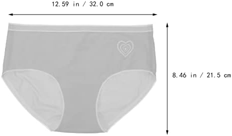 תחתוני מותניים בריאים צד הוכחת דליפה תחתוני כותנה קצרים חוטיני לספיגת שתן לנשים אמצע אפור בהיר