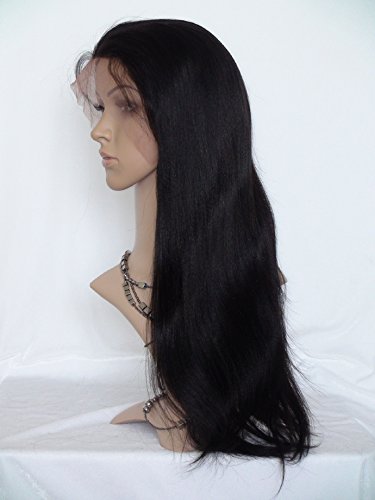 כימות טובה 20 פאות שיער שחור תחרה מלאה פאות שיער טבעי רמי בתולה סיני שיער טבעי צבע יקי איטלקי 1 ב