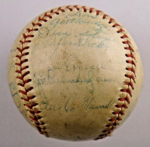 1962 קבוצת ווייט סוקס חתמה על בייסבול פוקס לופז ווין 27 חתימות מכתב JSA מלא - כדורי בייסבול חתימה