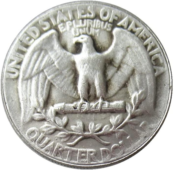 ארהב 25 סנט וושינגטון 1939 מטבע זיכרון מעופף מכסף