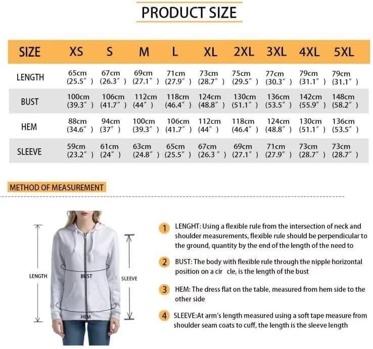 סווטשירט רוכסן סוהואזיה עם כיס קפוצ'ונים משיכה מזדמנים לנשים, חולצות שרוול ארוכות גודל XS-5XL