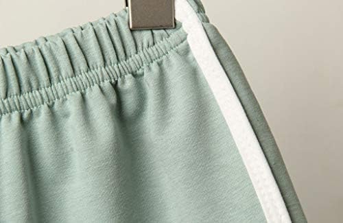 מכנסיים קצרים לנשים לקיץ טרקלין נוח מזדמן בצבע טהור מכנסי חוף קצרים רופפים בכושר מכנסיים קצרים מותניים