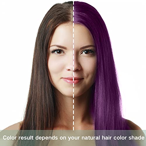 שמפו צבע שיער סגול מיידי לשיער אפור-שמפו צבע לשיער צמחים 3 ב-1 לנשים גברים, 16.90 צבע שמפו צבע לשיער