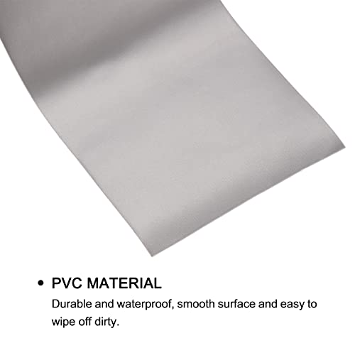 UXCELL FEEL ANTERTITE CEEL ו- STICK דבק דבק דבק עצמי 3.15 W X 16.4'L PVC קלטת נשלפת לקיר קצה קצה טון