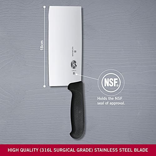 ויקטורינוקס 7 שפים קלאסיים סיניים סכין נירוסטה סכין סכין סכין פיברוקס ידית שוויצרית תוצרת