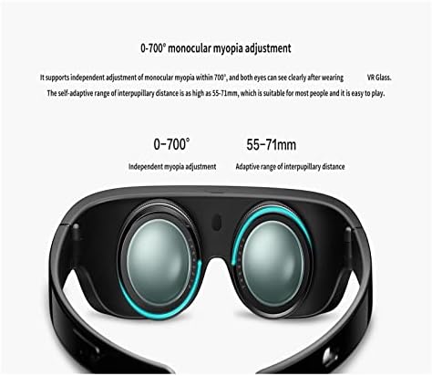 תואם ל- Huawei. Vr משקפיים זכוכית CV10 חווית מסך, תמיכה בהקרנת מסך ניידת 4K בהבחנה גבוהה