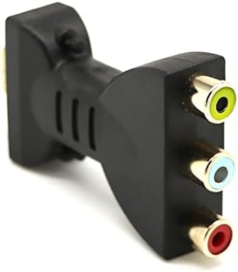 977NSJ 2PC HDMI מצופה זהב ל -3 RGB RCA מתאמי אודיו וידאו ממירי רכיבי AV