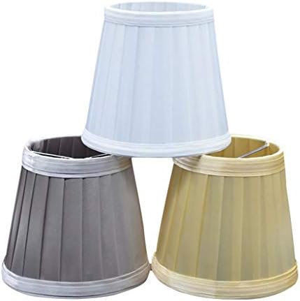 גווני מנורה פוטופית בד וינטג 'קפלים אילמים קפלים מודרניים שולחן שולחן מיטה מנורת מנורת מחזיק נברשת