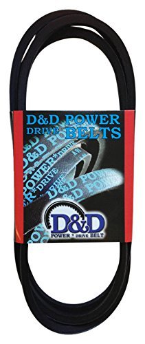 D&D PowerDrive 13C665 חגורת החלפה סטנדרטית מטרית, A/4L, 1 רצועה, אורך 26 , גומי