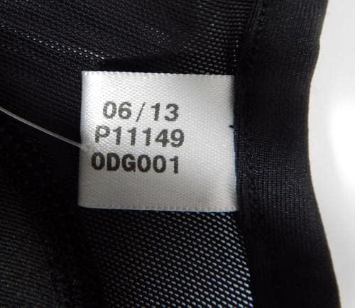 2013-14 NBA Adidas Techfit Team הנפיק חולצת דחיסה מרופדת שחורה XL 1 - משחק NBA בשימוש