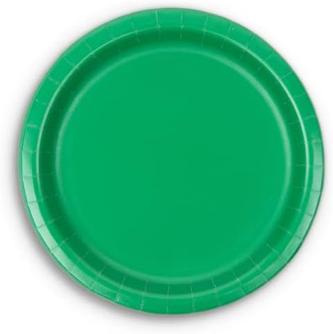 המרה יצירתית 79112b צלחת ארוחת צהריים ירוקה אמרלד, מוצקה