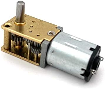 DIY מנועים חשמליים קטנים DC 3V 6V 12V Micro Gear מנוע 15/30/60/63/120 סלד סלד מיקרו הילוך חשמלי מנוע