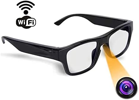 Kaloxi 1868 WiFi משקפיים מצלמת 1080p וידאו לנהיגה רשומות על אופניים מצלמת וידיאו למשקפיים חכמים חיצוניים