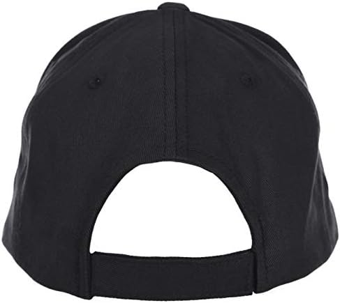 משובץ דגל גברים של 150 כובע מתכוונן מוצק שחור בד כובע