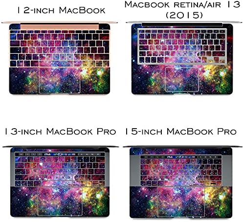 עור ויניל אלטרנטיבי תואם לאוויר MacBook 13 אינץ 'מק פרו 16 רשתית 15 12 2020 2019 2018 חלל צבעוני פנטסטי