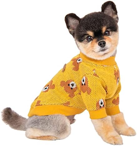 חולצת כלבים סנוגאבר - צהוב - XL