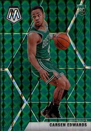 2019-20 Panini Mosaic Green 220 Carsen Edwards RC טירון בוסטון סלטיקס NBA כרטיס מסחר בכדורסל