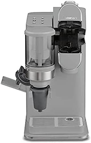 CUISINART DGB-2W טוחן ולחץ חבילה לבנה של יצרנית קפה יחידה עם חבילת הגנה משופרת של 1 שנה CPS