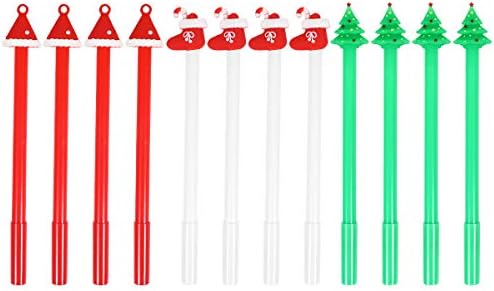 24 יח 'עט ניטרלי יצירתי מקסים סטודנט לחג המולד עט עט פשוט קישוטים לחג המולד מתנות קישוטים