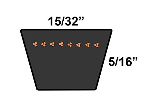 D&D Powerdrive T9287 חגורת החלפת אספקת רכב מערבית, גומי