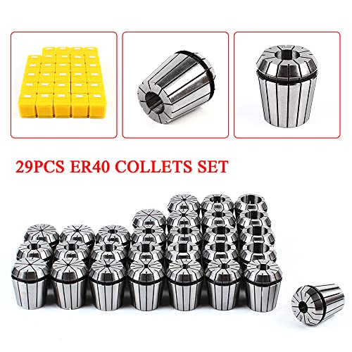 ER40 Collet Colt Chuck סט 29 מחשב טחינה מחרט