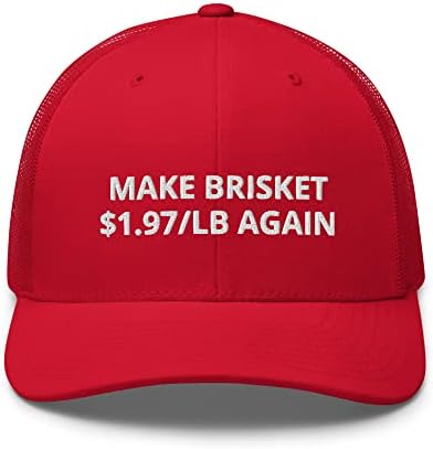 אוכל דיגיטלי הופך שוב את החזה ל -1.97 דולר / ליברות-כובע משאית מנגל אדום