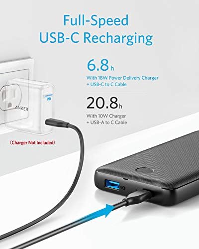 ANKER NEW NYLON USB-C עד ברק טעינה כבל 525 בנק חשמל לאייפון 13 13 Pro 12 Pro Max 12 11 X XS XR 8 Plus,