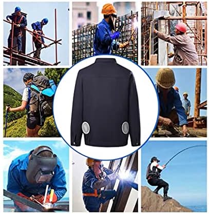 לביש אוויר ממוזג מעיל מגניב לגברים שמש הגנת עבודה דיג חיצוני פעילויות