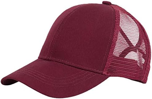 כובע רשת שמש פתוח בייסבול כובע מוצק יוניסקס חיצוני חזרה כובע צבע בייסבול כובעי גרפי מגן