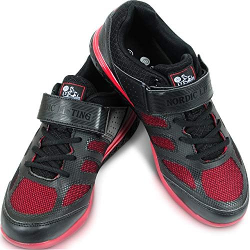צרור קטלבל-18 ליברות עם נעליים וניה מידה 11.5-אדום שחור