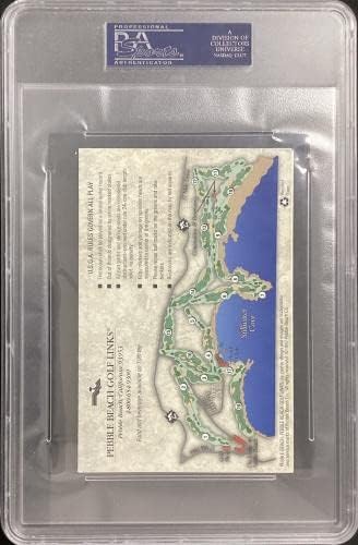 ג'ק ניקלאוס חתם על כרטיס ניקוד גולף 1959 זוכה חובב ארהב PSA/DNA Auto Mint 9 - כרטיסי ניקוד גולף עם חתימה