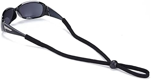 רצועת משקפי שמש מתכווננת של Shinkoda שומרת משקפי ספורט של שרוך, חבילה של 2