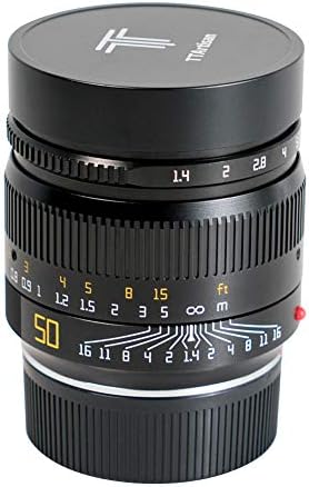 Ttartisan 50 ממ F1.4 מיקוד ידני מסגרת מלאה עבור Leica M-Mount M3 M6 M7 M8 M9 M9P M10 M240 שחור