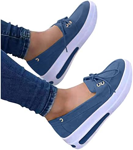 RBCULF נשים לופר סניקר פלוס גודל גודל תחרה נמוכה על פלטפורמה ללא החלקה סנדלים סנדלים של קיץ ספורט נעליים