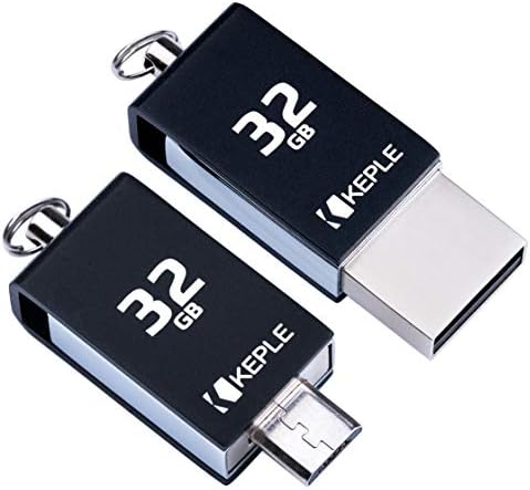 32GB מקל USB OTG ל- Micro USB 2 ב 1 פלאש כונן זיכרון מקל 2.0 תואם ל- Motorola Moto G6 Play / G5, G5