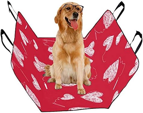 כיסוי מושב כלב מותאם אישית גלמור עיצוב סגנון הדפסה יצירתית מושב מכונית מכסה לכלבים עמיד למים החלקה
