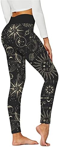 יוגה זורם מכנסיים נשים של מודפס יוגה מכנסיים חותלות גבוהה מותן אימון מכנסיים מכנסיים סגנון ושיתוף בתוספת