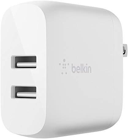 Belkin Boostcharge Pro Flex Cliaded USB מסוג A לכבל ברק, כבל טעינה מוסמך MFI, 2 חבילות, שחור ויציאה