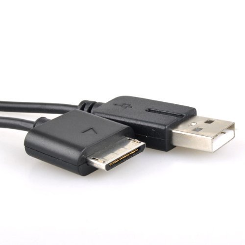 Neewer 2 ב- 1 USB 2.0 מטען וכבל העברת נתונים עבור Sony PSP Go