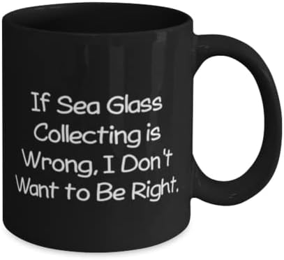 מתנות לאיסוף זכוכית ים לחברים, אם איסוף זכוכית ים היא, זכוכית ים ייחודית אוספת 11 ספל 15 oz, כוס מחברים,