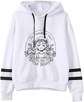 Yuyeadz omori merch babue hoodie unisex שרוול ארוך סווטשירט עם סווטשירט עם סוודר Harajuku בגדי סוודר