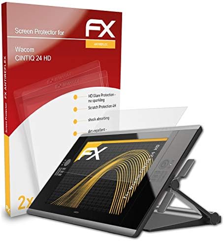 מגן מסך Atfolix התואם לסרט הגנת המסך של Wacom Cintiq 24 HD, סרט מגן אנטי-רפלקטיבי וסופג זעזועים FX