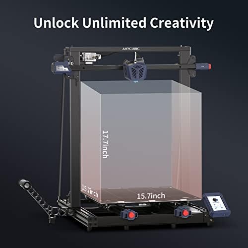 חבילה של חוט סגול ANYCUBRA KOBRA MAX 3D מדפסת אוטומטית פילוס אוטומטי ו- ANYCUBIC PLA PLA 3D מדפסת נימה