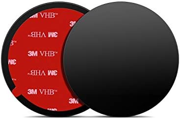 3M VHB דבק דביק החלפת לוח מחוונים/ מקף מצלמת יניקה כוס יניקה, 80 ממ/ 3.15 מעגל כפול צדדי