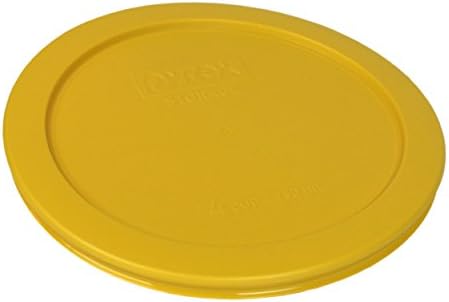 פיירקס 7201-מחשב 4-כוס חלמון צהוב, מאייר לימון צהוב, וחמאה צהוב פלסטיק מזון אחסון החלפת מכסה, תוצרת