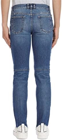 מכנסי רוכסן רזים רזים של Maiyifu-GJ ג'ינס רזים רזים רזה מכנסיים דקיקים רזים מכנסיים מחודדים מוטו מוטו