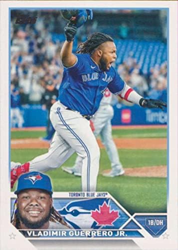 Vladimir Guerrero Jr. 2023 Topps 300 ננומטר+ -MT+ MLB בייסבול כחול ג'ייס